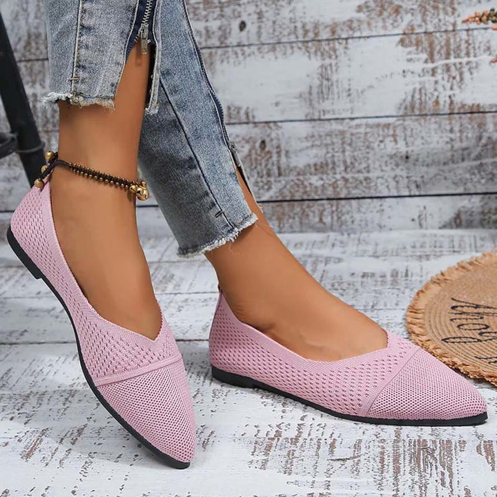 Andningsbara Spetsiga Skor