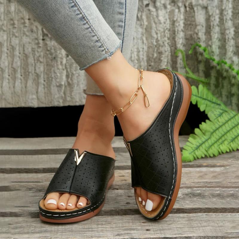 Casual Plattform Tofflor