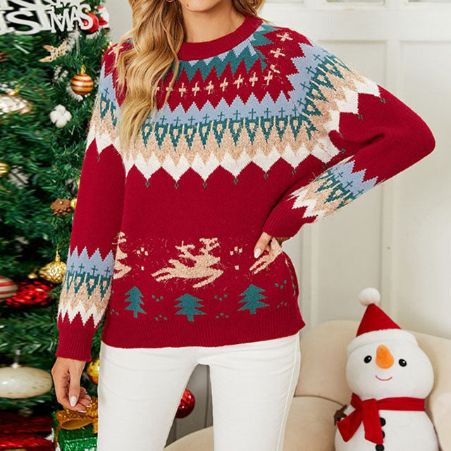 Jul Casual Stickad Tröja