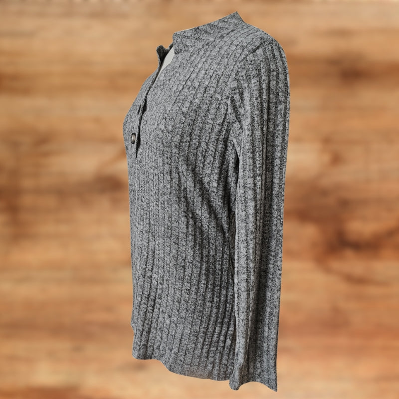 Alva™ - Avslappnad långärmad t-shirt