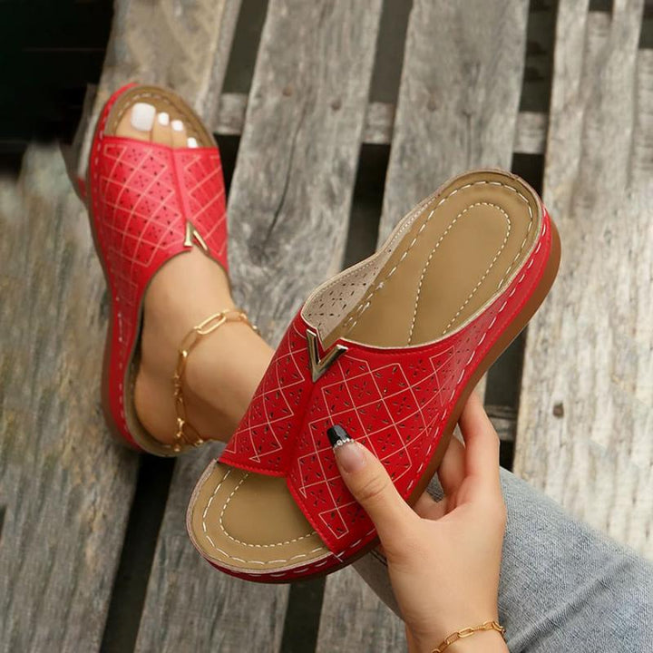 Casual Plattform Tofflor