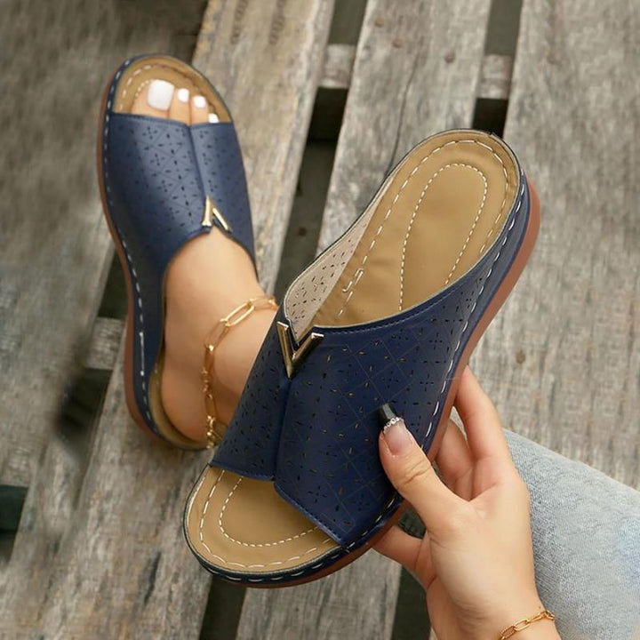 Casual Plattform Tofflor