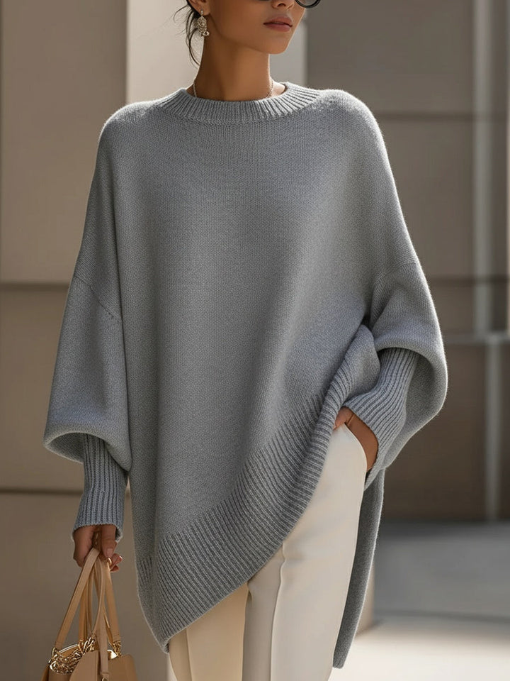 Anneta | Oversized poncho tröja