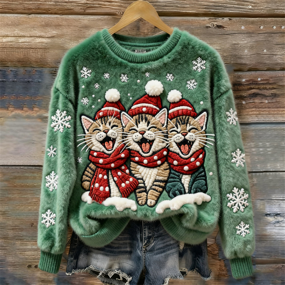 Julemys Kattsång Christmas Sweater
