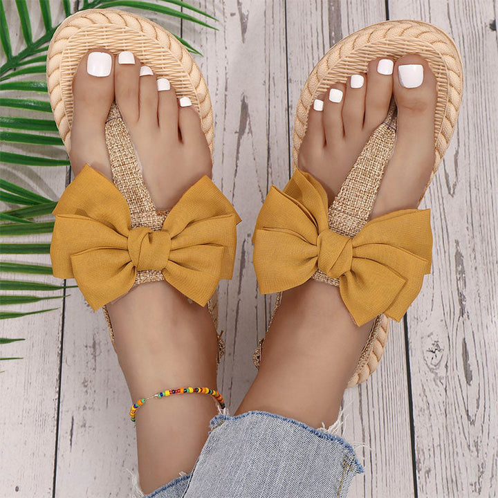 Strandsandaler Med Fluga