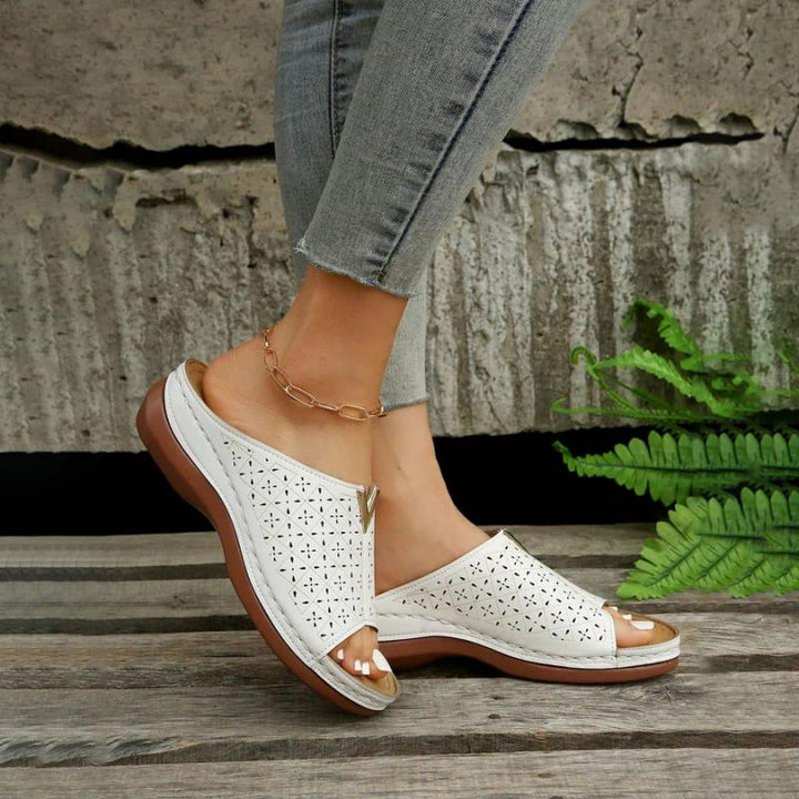 Casual Plattform Tofflor