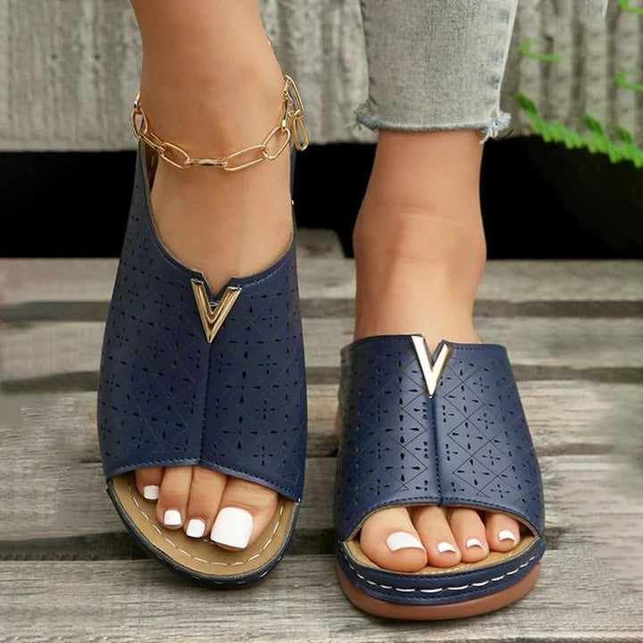 Casual Plattform Tofflor