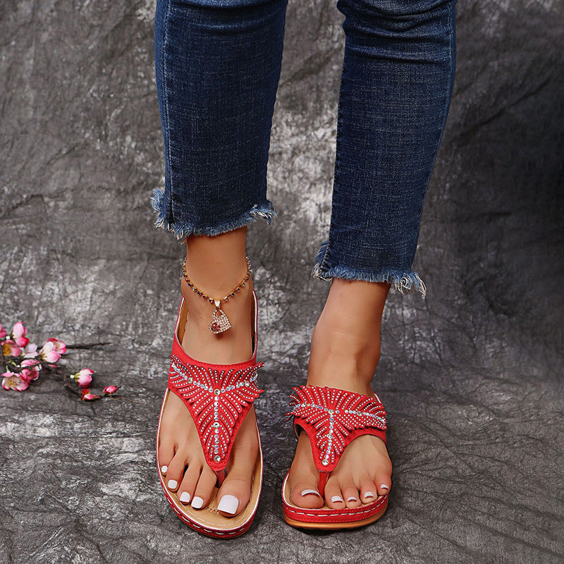 Casual Plattformade Tofflor