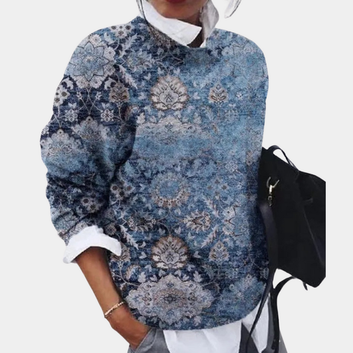 Jahna | Dam Tröja med Rund Hals