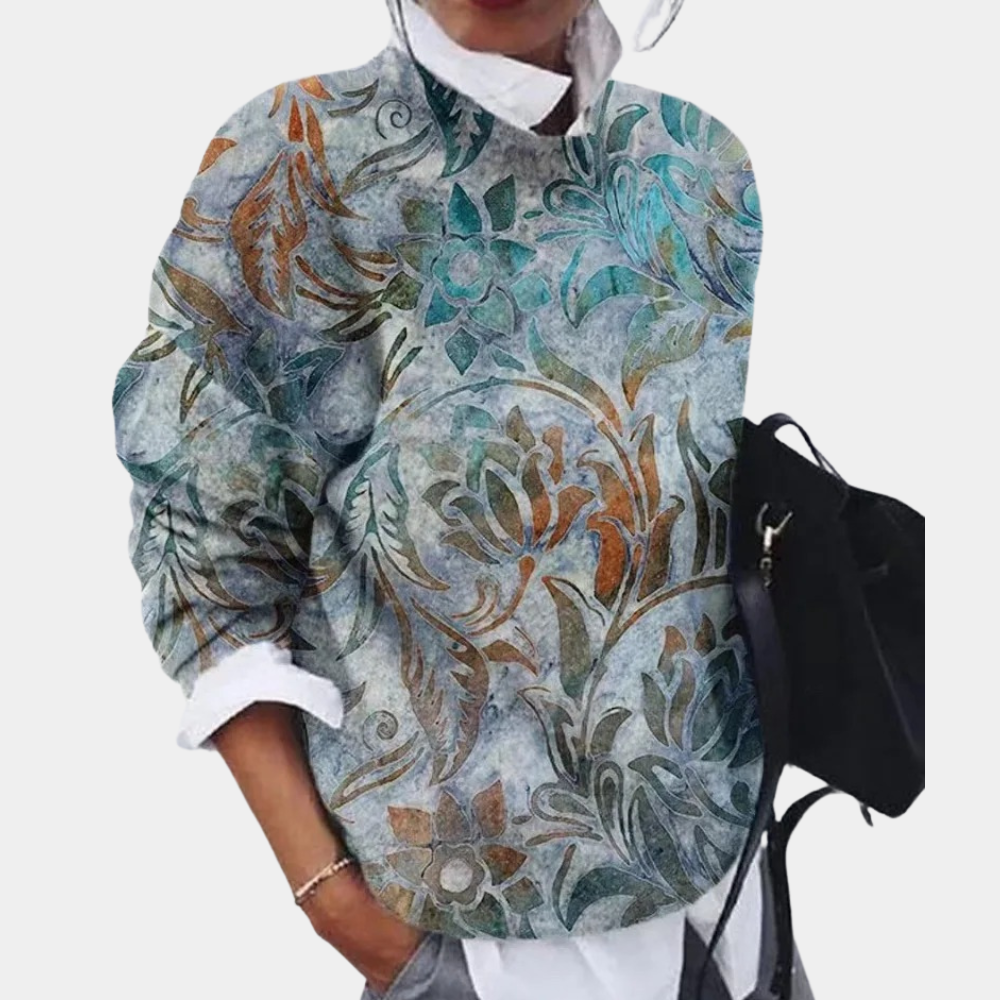 Jahna | Dam Tröja med Rund Hals