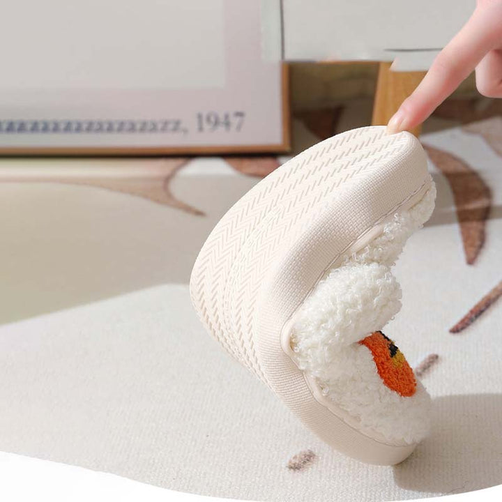 Halloween Pumpa Plysch Tofflor