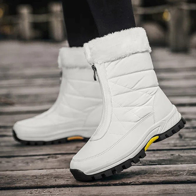 Avslappnade Varma Snöstövlar