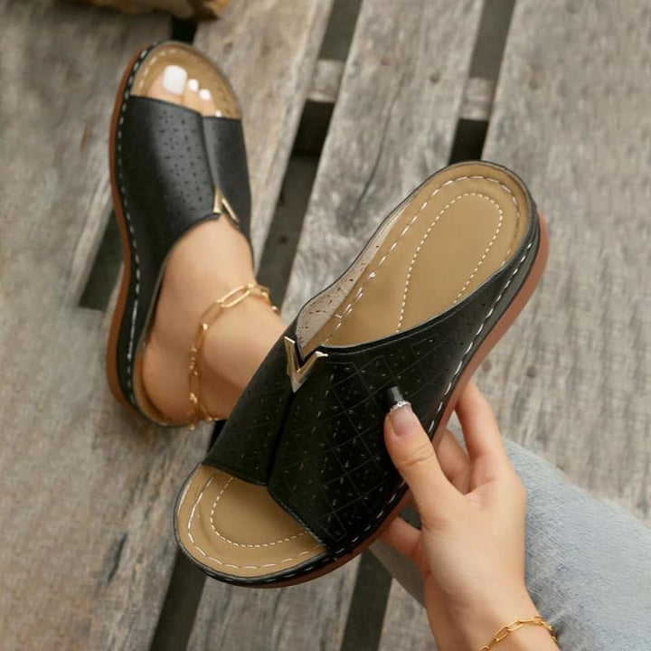 Casual Plattform Tofflor