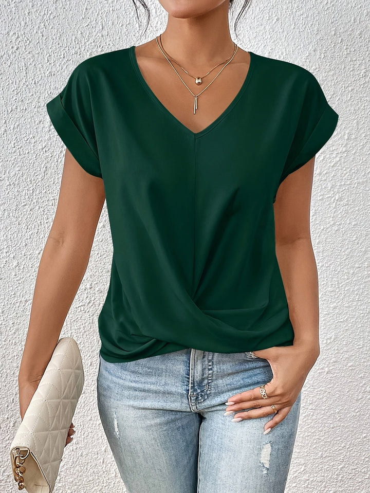 Miranda™ | Casual T-shirt med Sweetheart-ringning