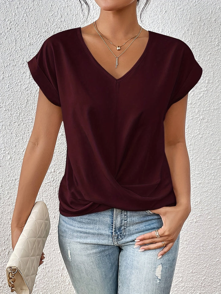 Miranda™ | Casual T-shirt med Sweetheart-ringning