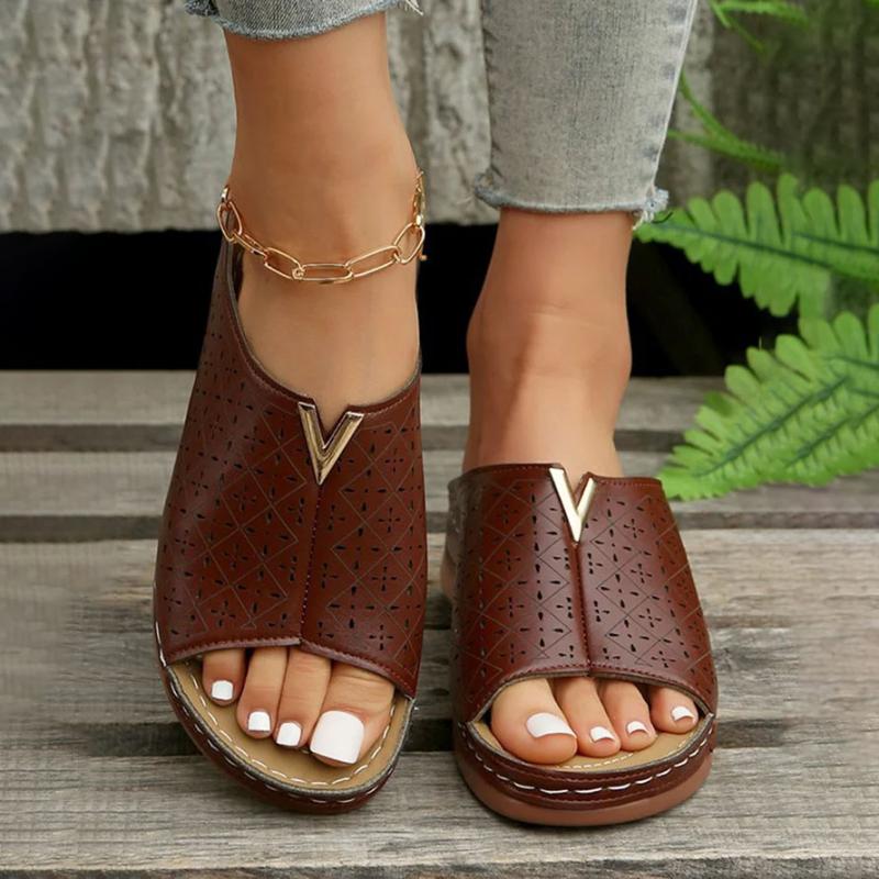 Casual Plattform Tofflor