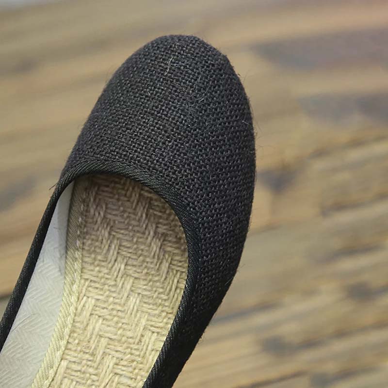 Avslappnad Wedge Skor