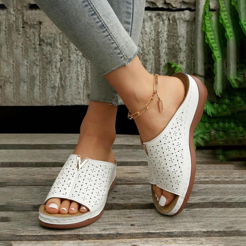 Casual Plattform Tofflor