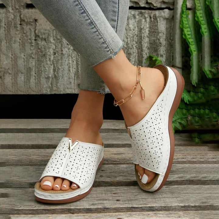 Casual Plattform Tofflor