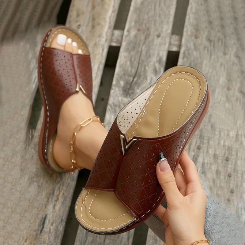 Casual Plattform Tofflor