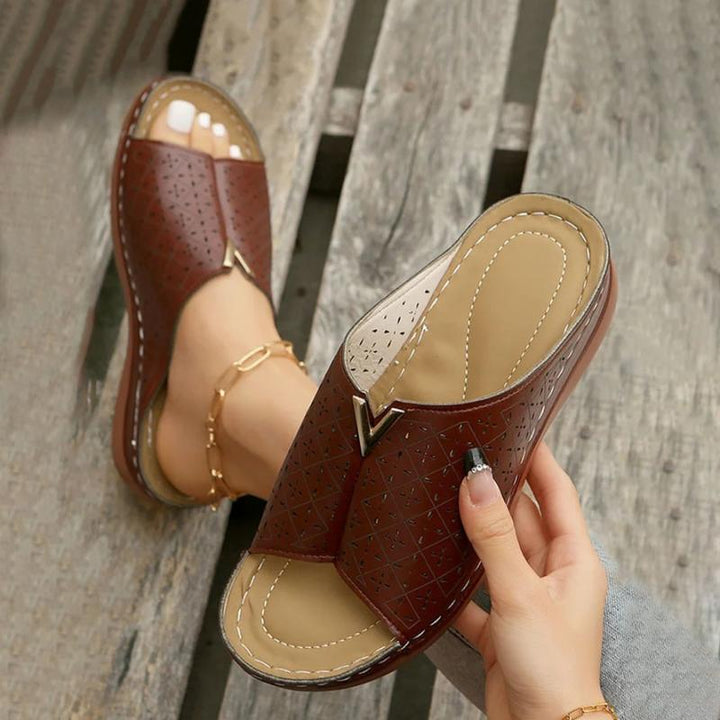 Casual Plattform Tofflor